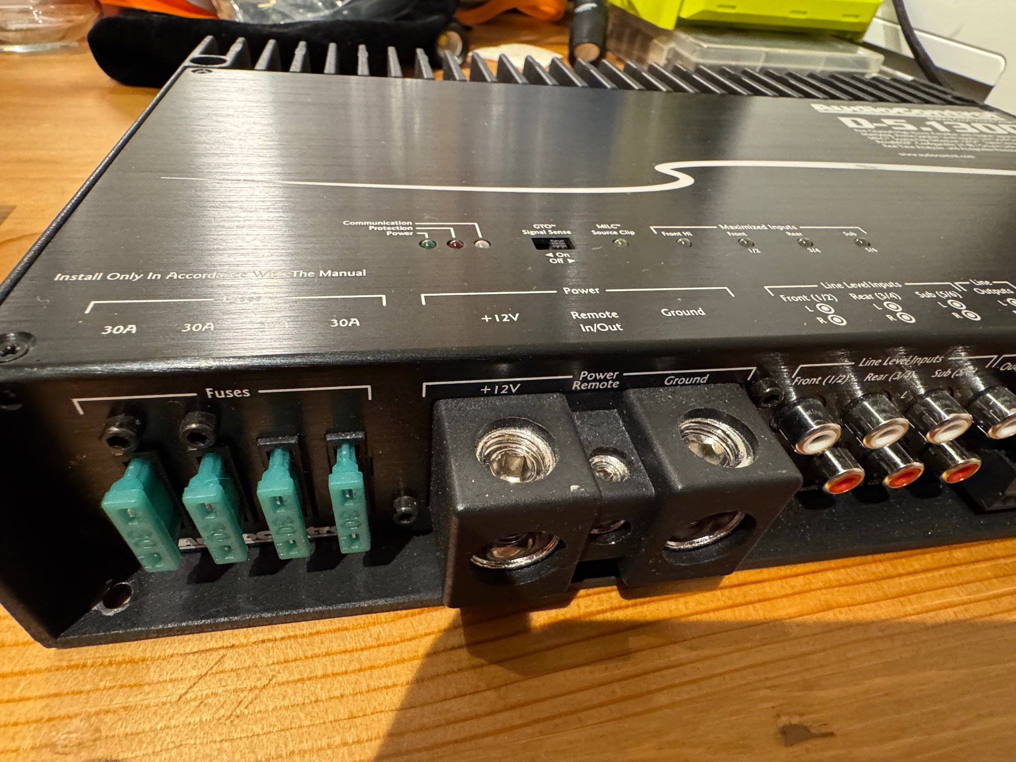 AudioControl D5.1300 w/ RTA tuning mic, BT module, bass knob - Pro ...