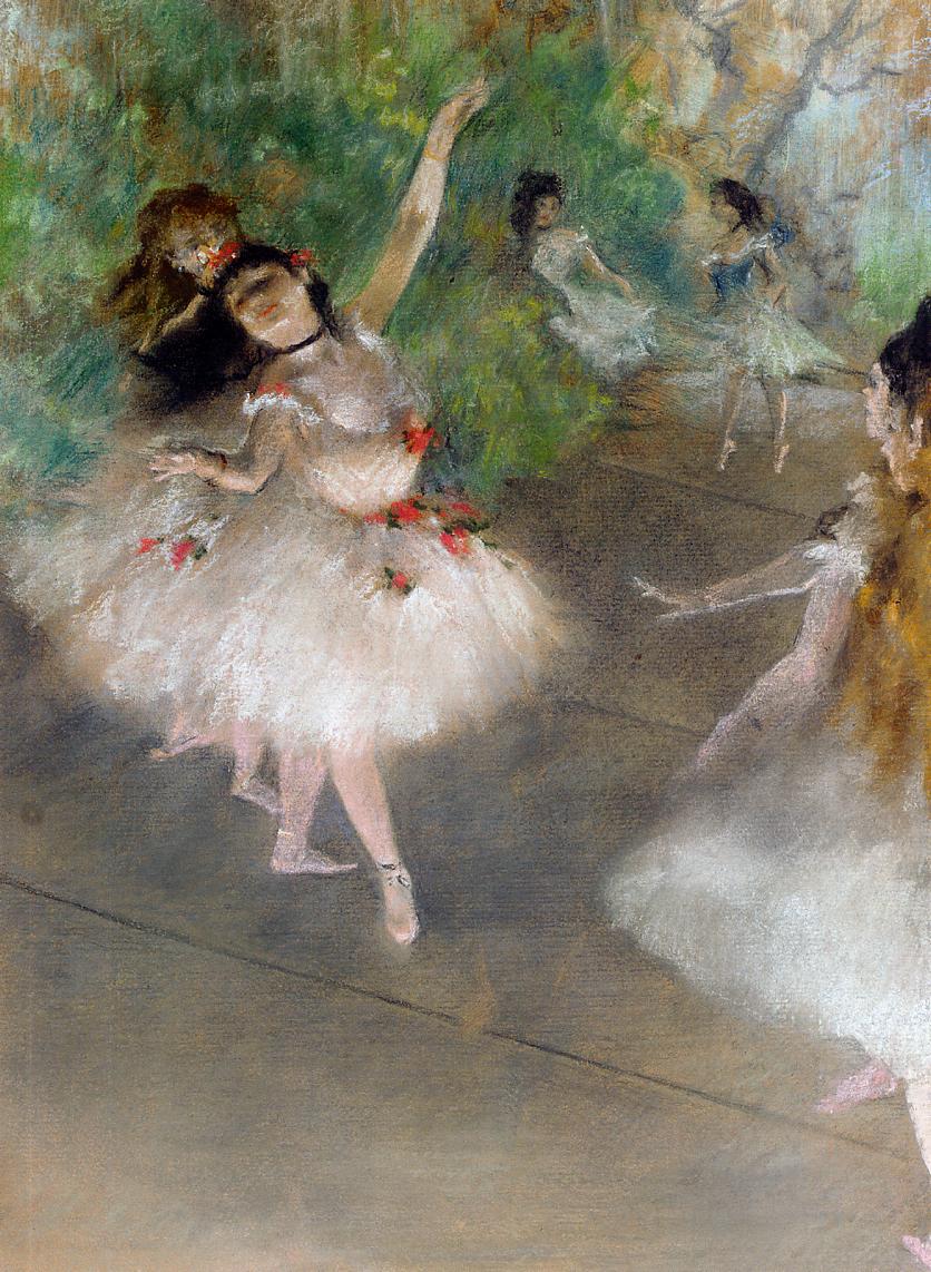 Edgar Degas Dancer Resting, 1880