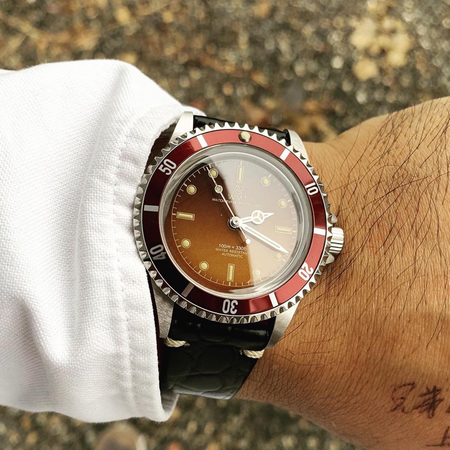 Tropical gilt dial x Royal Marine combo. *BASIC ROYAL MARINE 