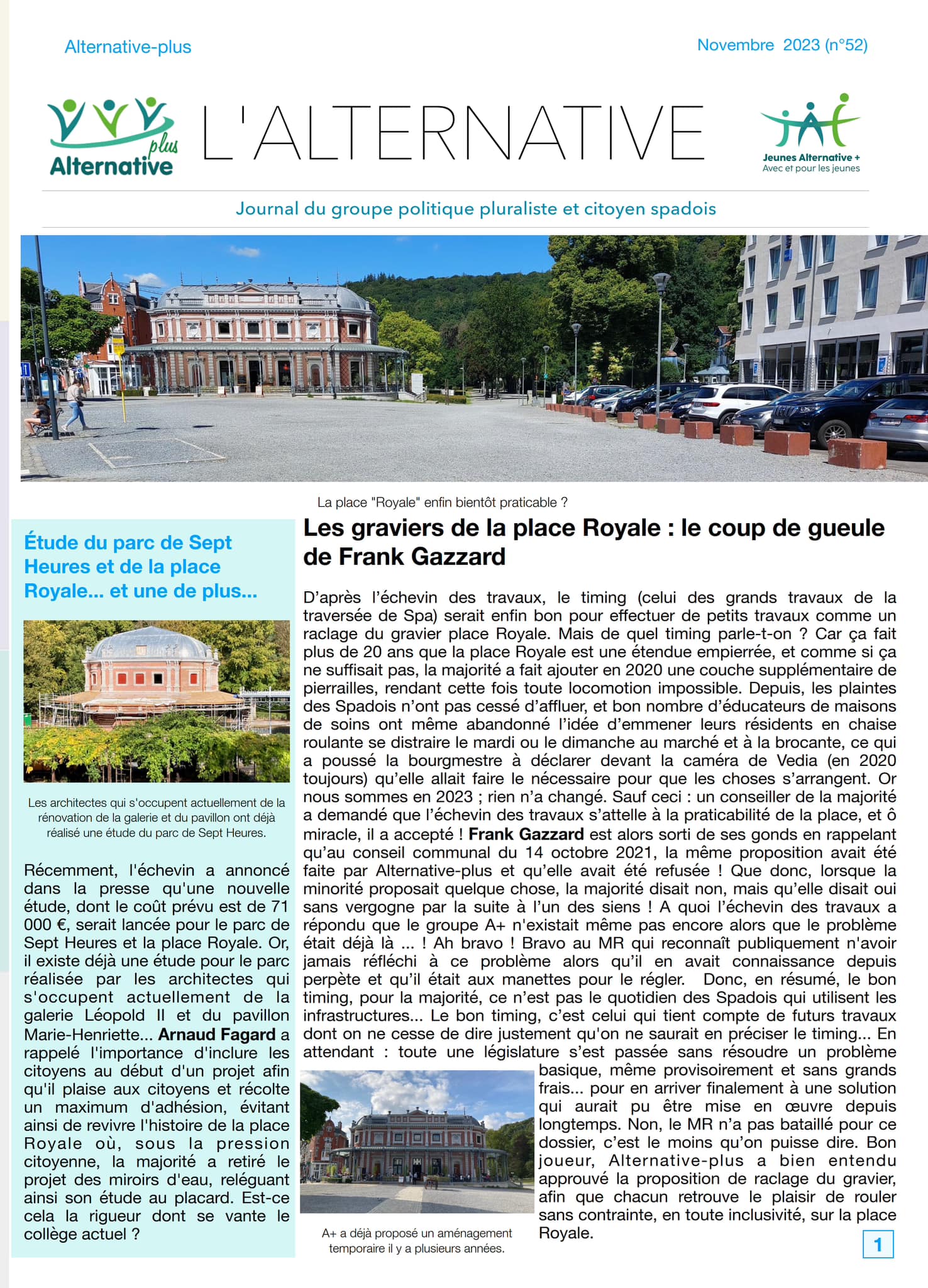 🗞️Le nouveau journal est maintenant... - Alternative-plus