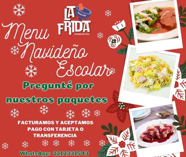La - 🌟 Menú Navideño Escolar 2025 de 
