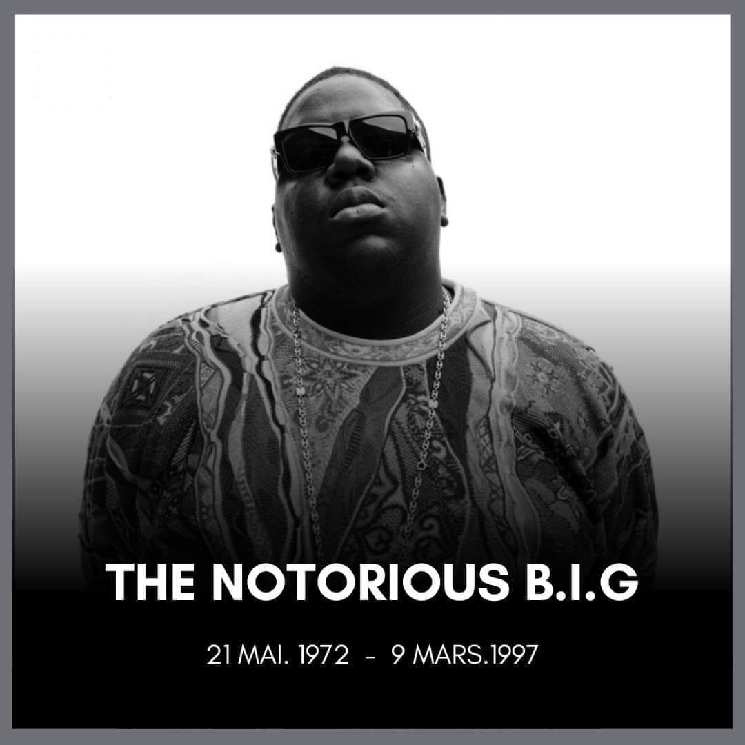 My - Rest in Peace The Notorious B.I.G.! The legendary Brooklyn rapper ...