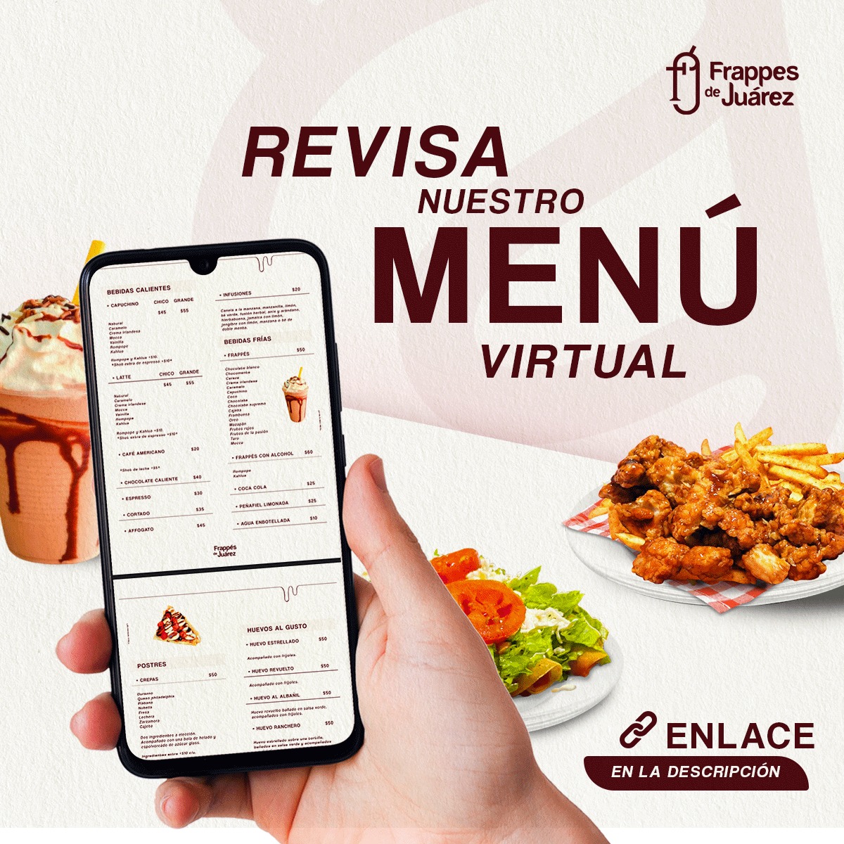 Frappes - Ten la facilidad de revisar nuestro menú desde la comodidad ...