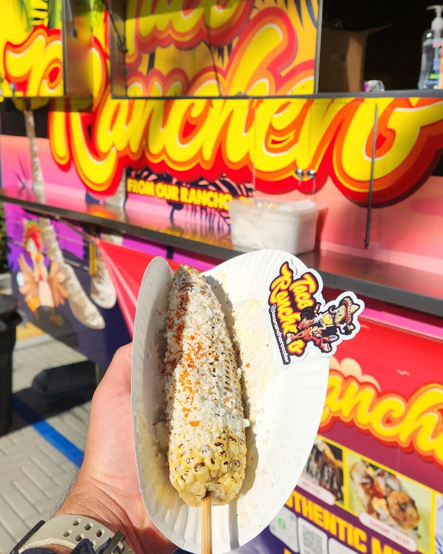 Elotes here at Taco Ranchero hit... - Taco Ranchero Cater | Facebook