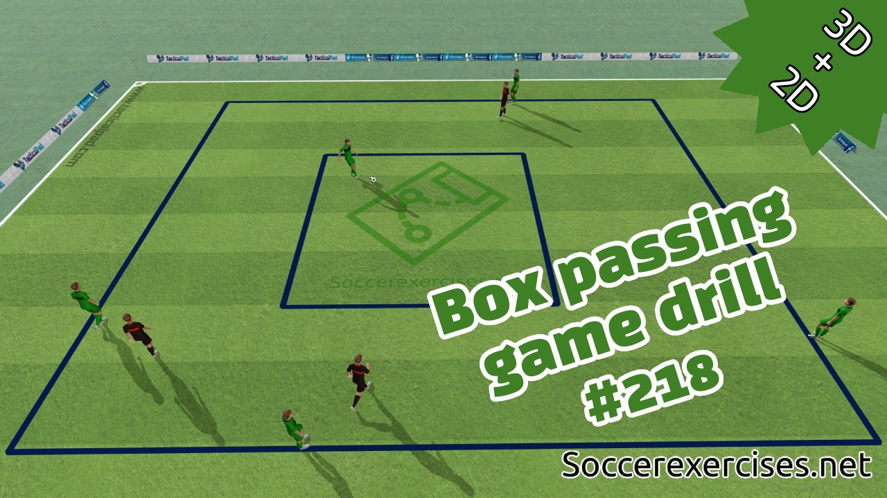 Soccerexercises - The Box passing game drill is made to... | Facebook