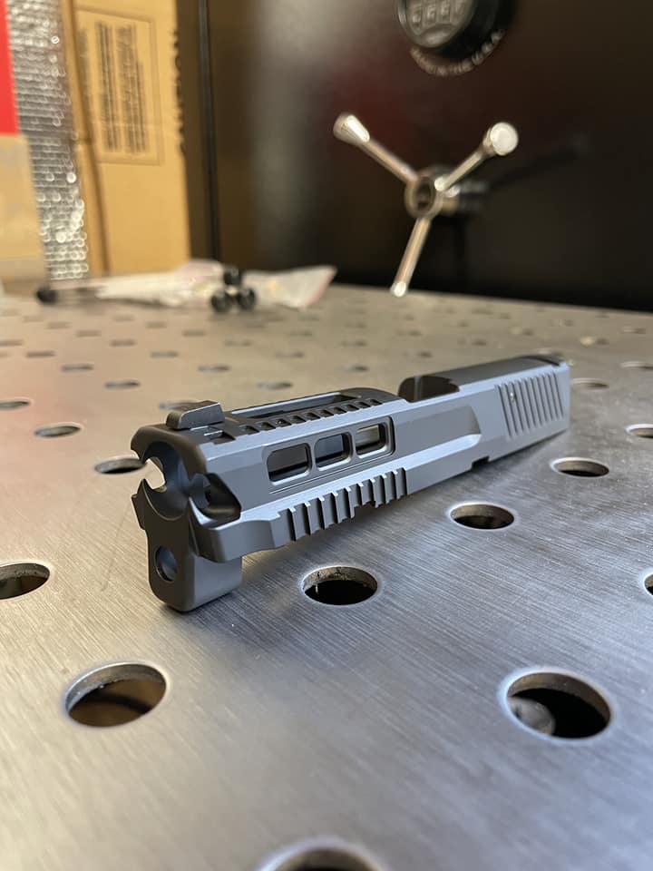 Fabricated Arms - P250 RMR cut! P250 with RMR cut for a... | Facebook