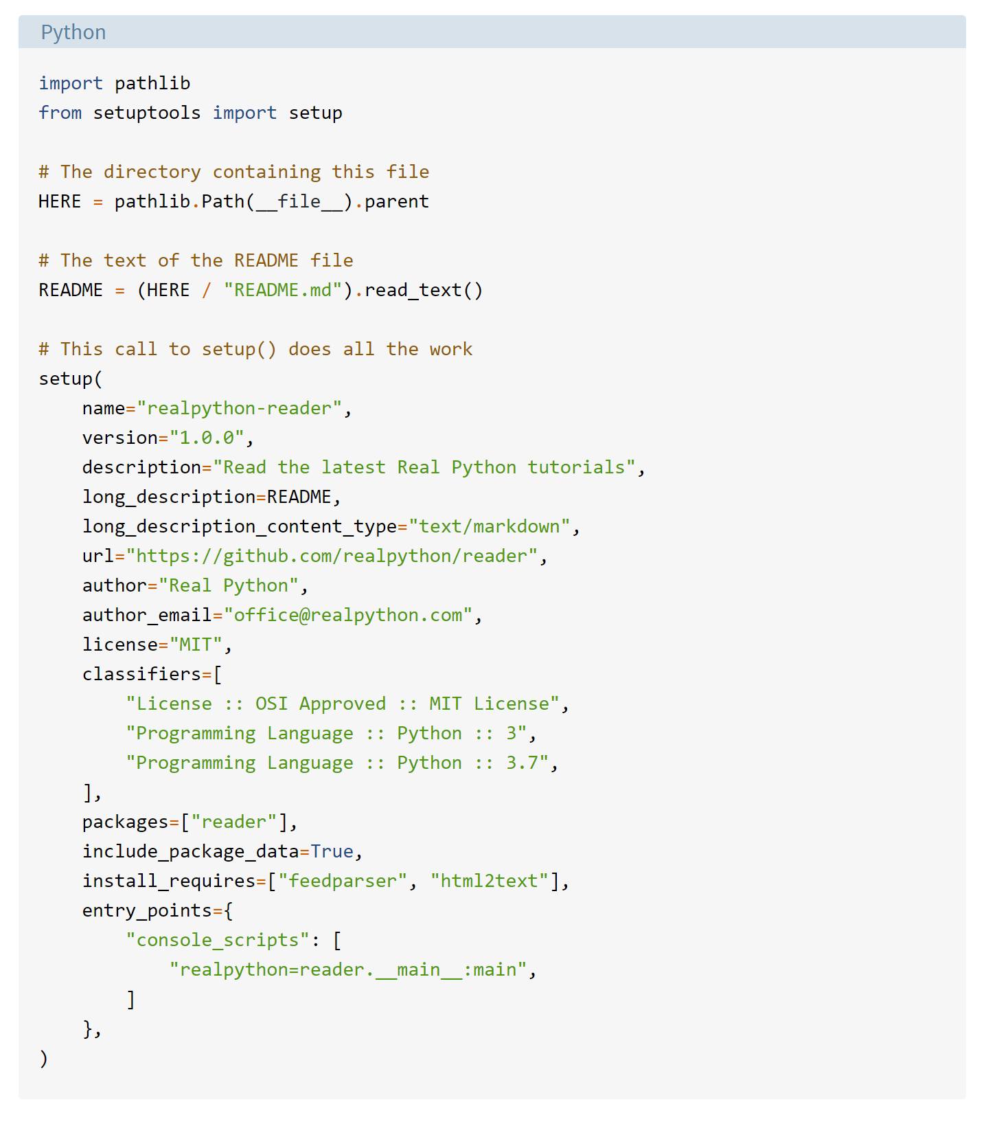 Real Python - 🐍 How to Publish an Open-Source Python... | Facebook
