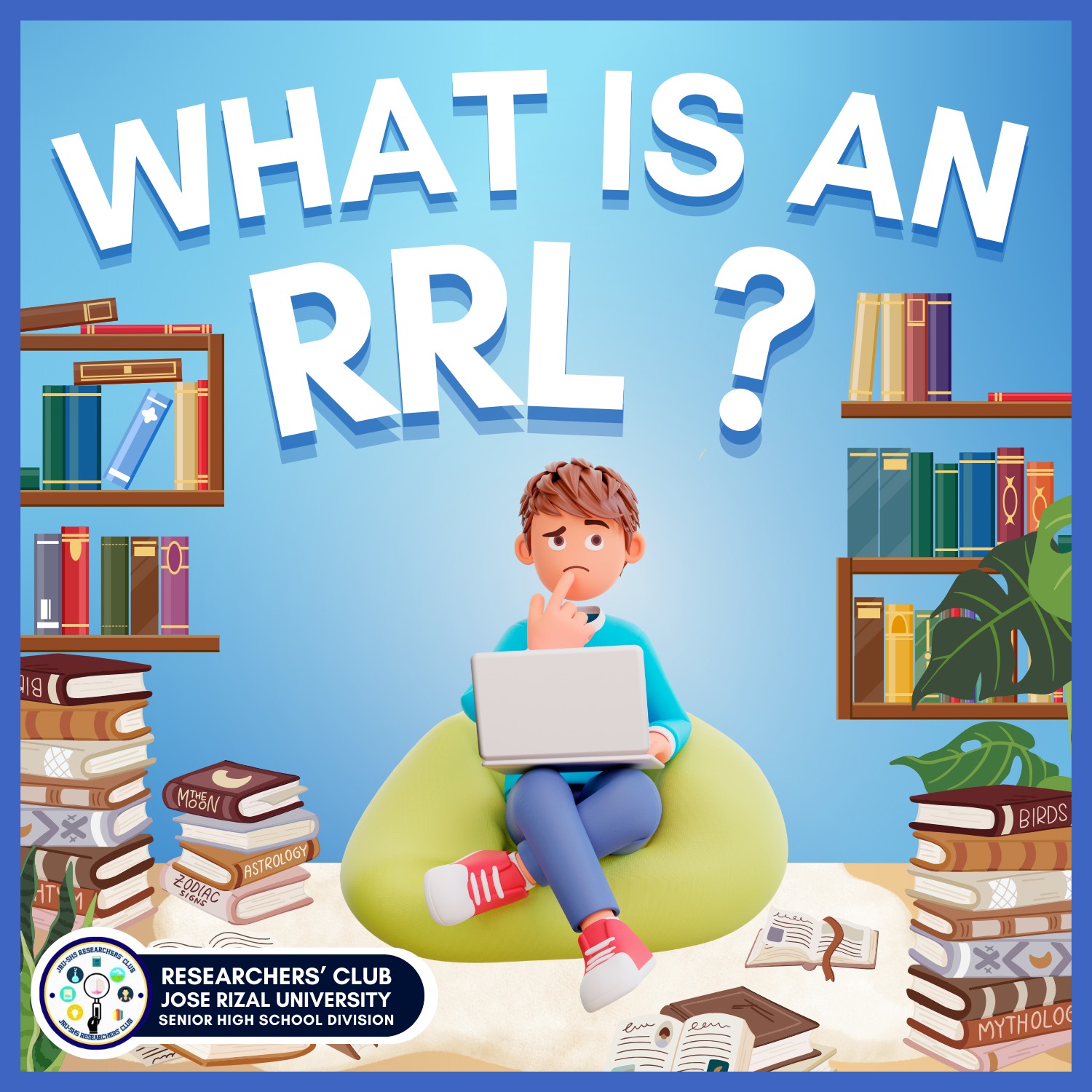 𝗪𝗵𝗮𝘁 𝗶𝘀 𝗮𝗻 𝗥𝗥𝗟? 🔍📚 ️ The section... - JRU Researchers' Club | Facebook