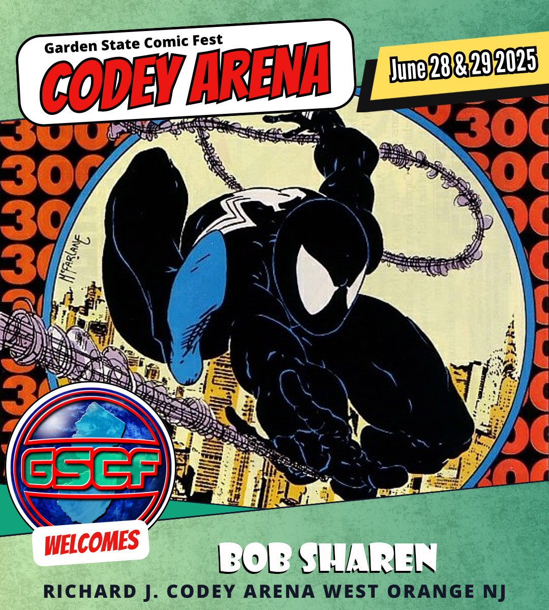 Garden - GSCF welcomes Bob Sharen to @Garden State Comic Fest 2025 at ...