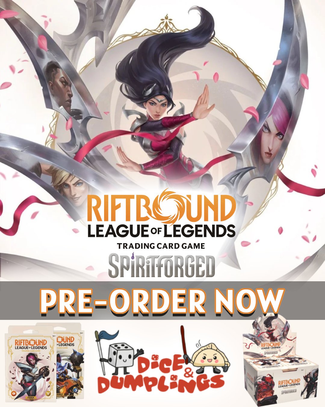 Dice - 🌸 Riftbound: Spiritforged Pre-Orders Are LIVE! Set 2 of the ...