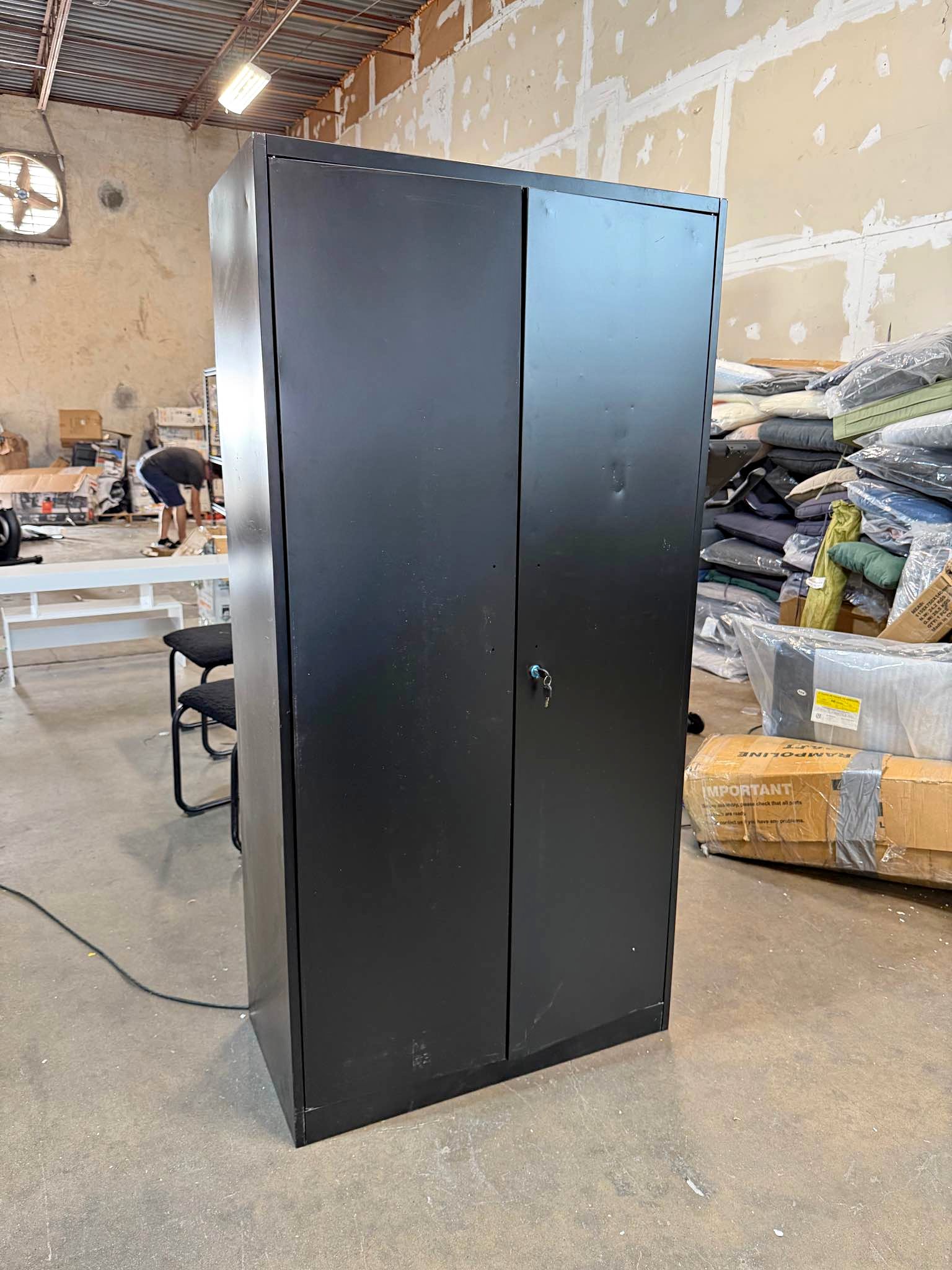(DENTED) Bestoo Metal Storage Cabinet, 71