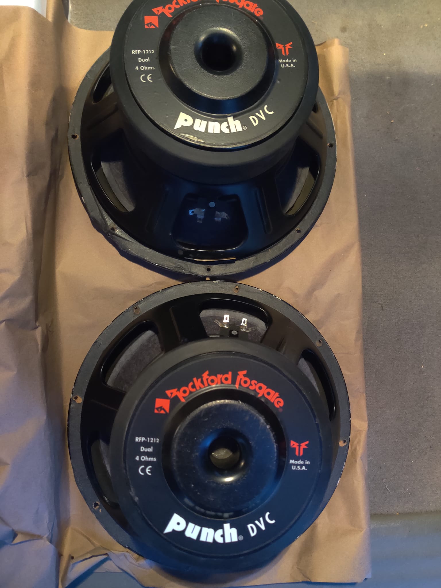 Rockford Fosgate 200.2 and 400.4 amps