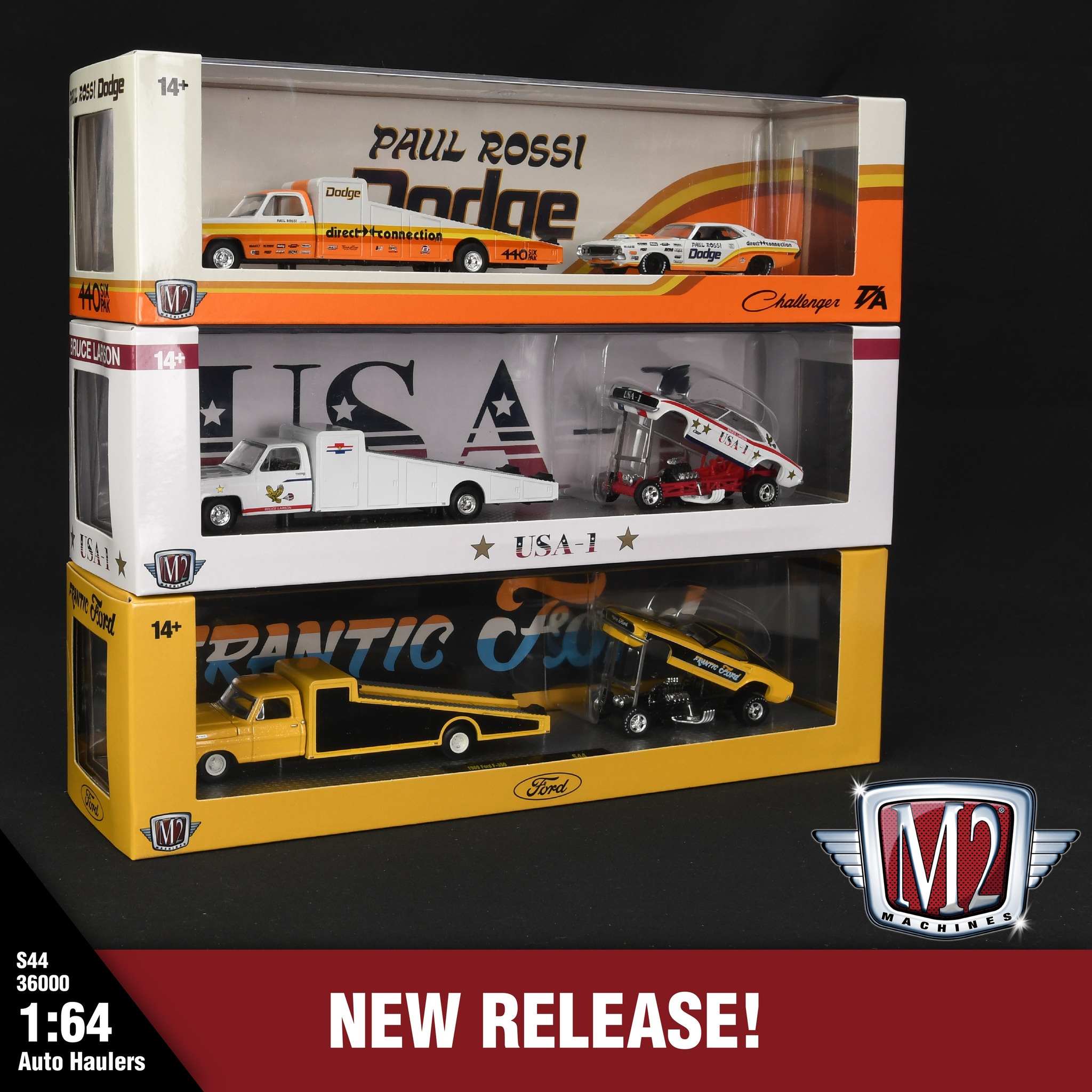 🔥 NEW RELEASE ALERT! 🔥 M2 Machines unleashes the S44 Auto