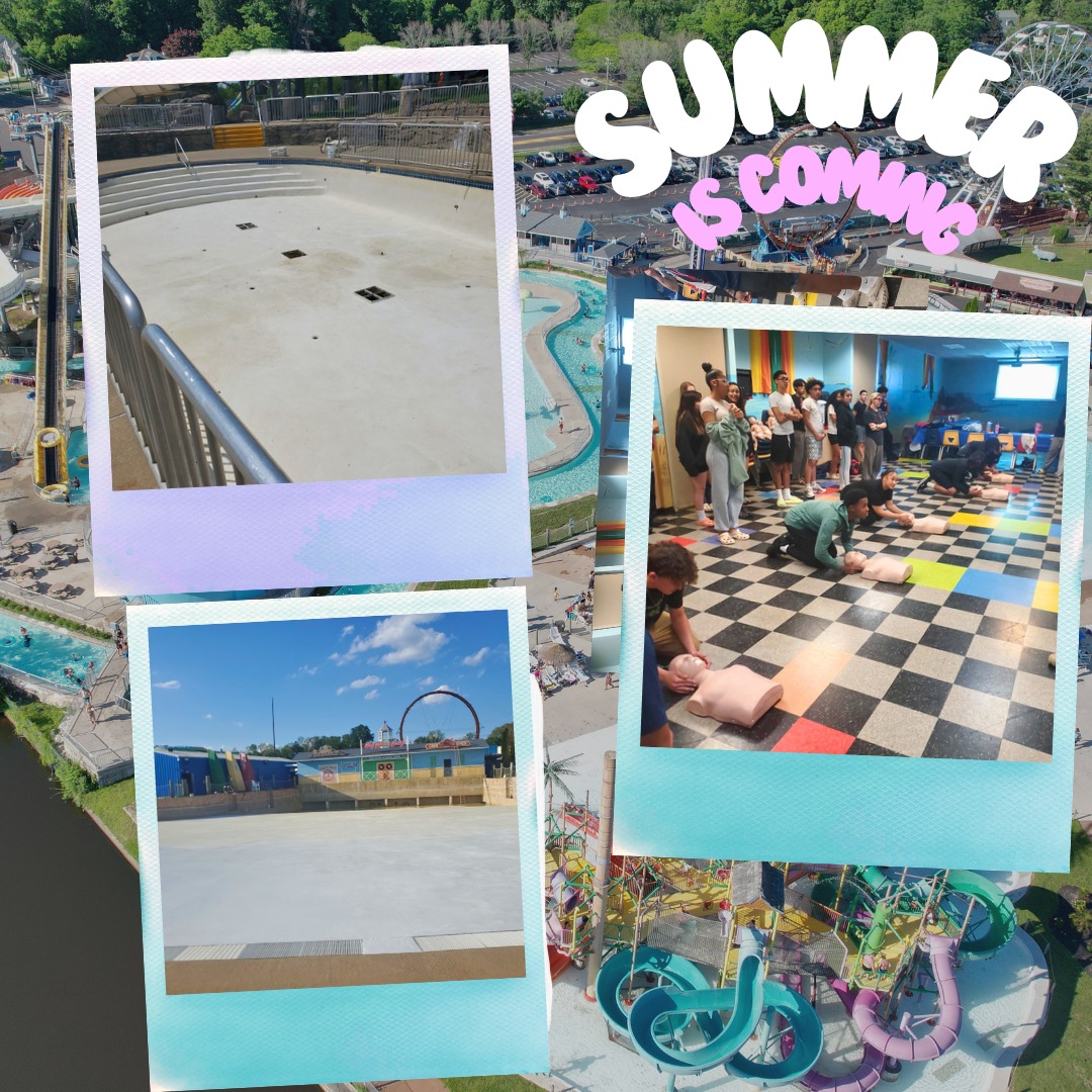 Clementon - Ride Operations has officially kicked into gear with ride ...