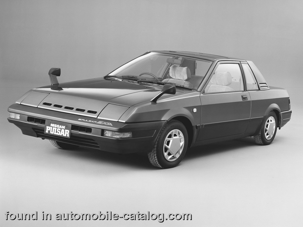No, it's not an odd-looking concept car - Nissan Pulsar EXA-E