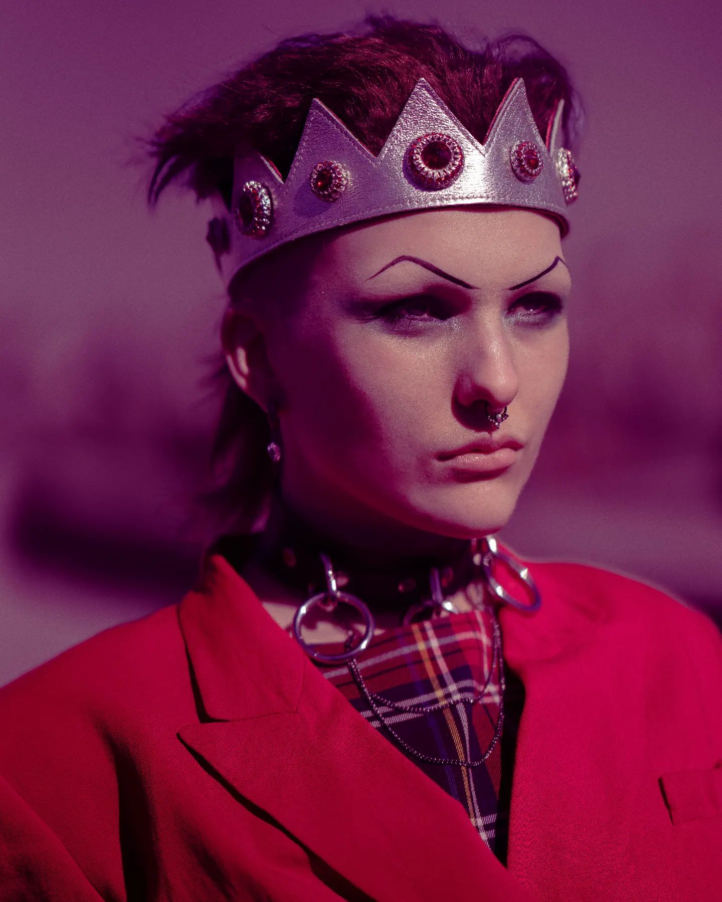 Eye Hunee - The Safire Crown ( Runway Edition ) As worn...