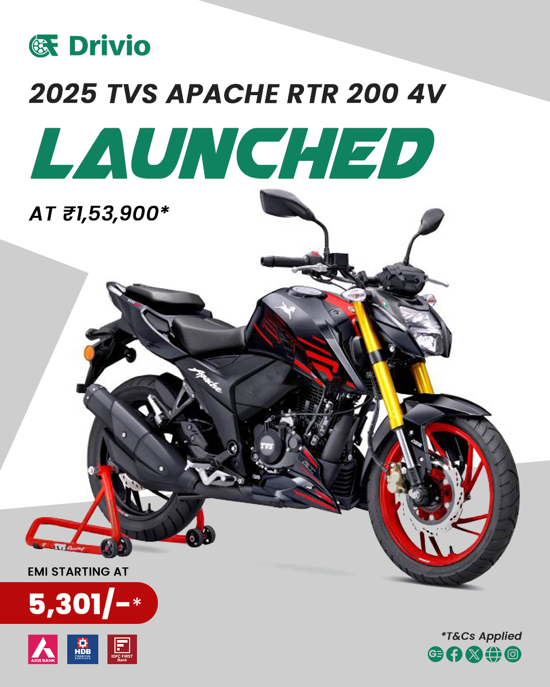 2025 TVS Apache RTR 200 4V: What's New? 🔥 TVS brings some