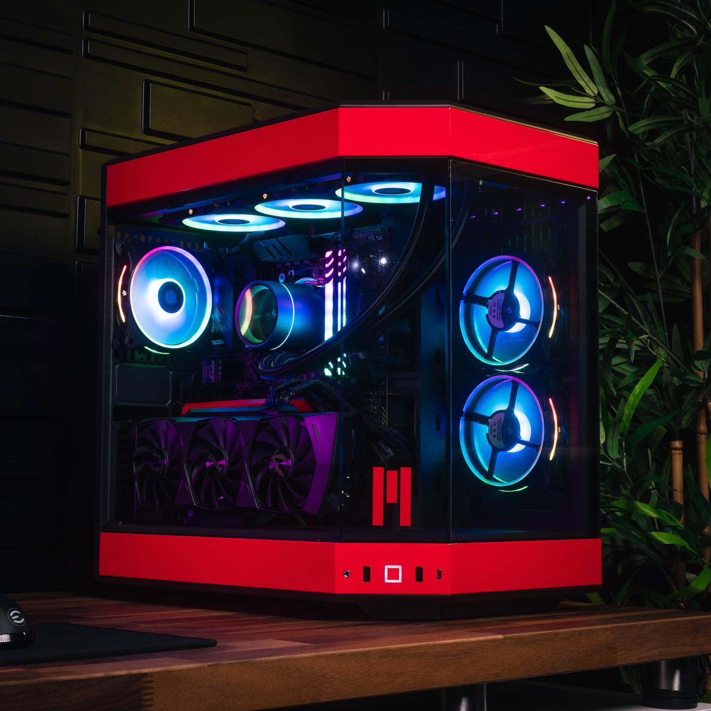 META PCs - red or black? #gamingsetup #gamer #pcsetup... | Facebook