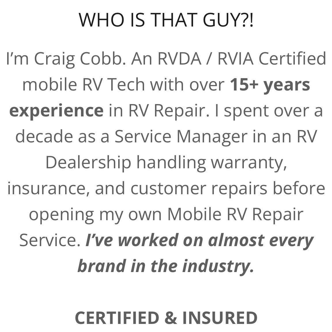 That RV Guy Craig