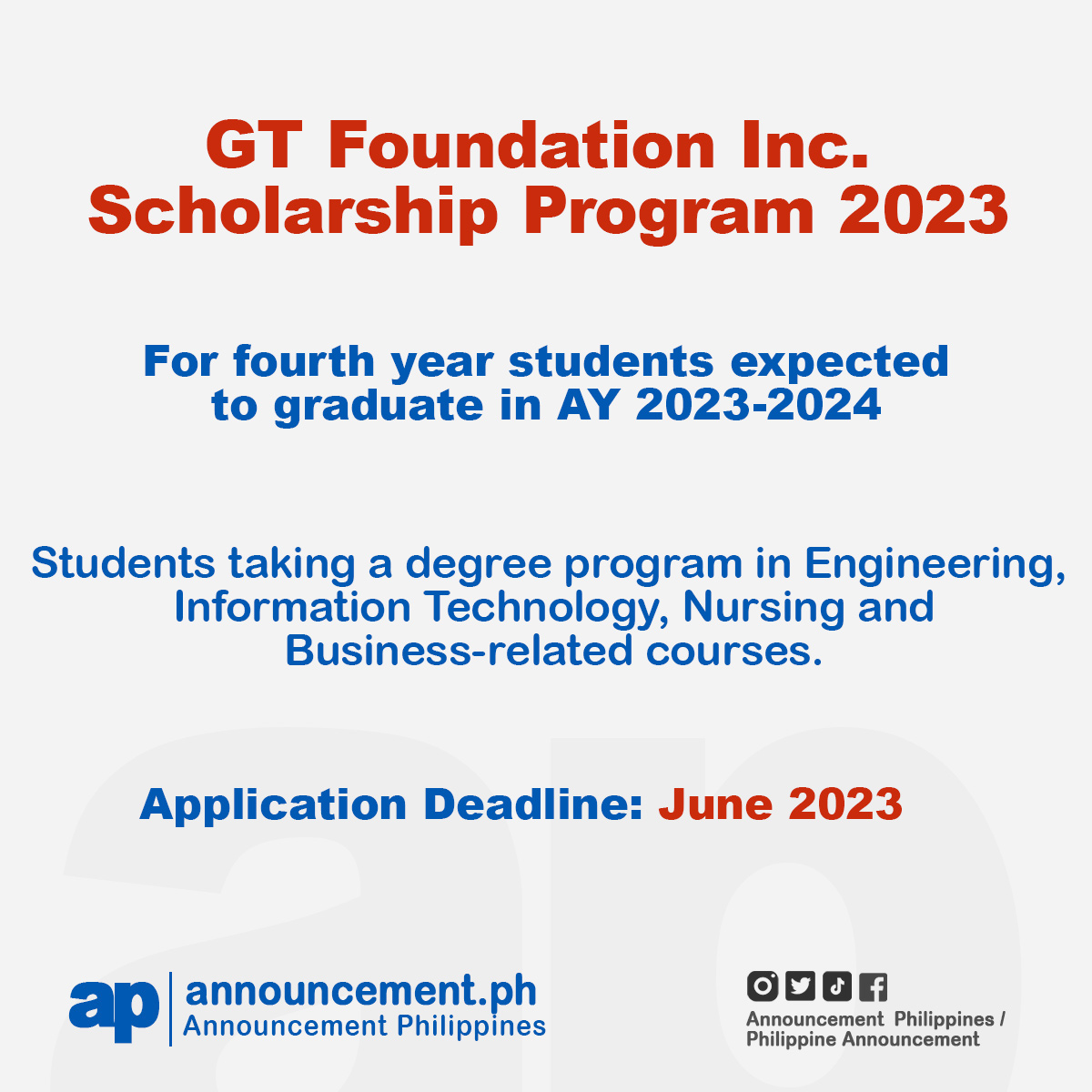 DepEd - For fourth year students expected to graduate in AY 2023-2024 ...