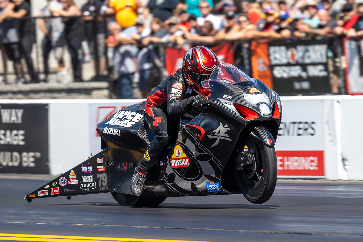 STAYING HOT IN THE HEAT Herrera & Hayabusa claim top spot in high