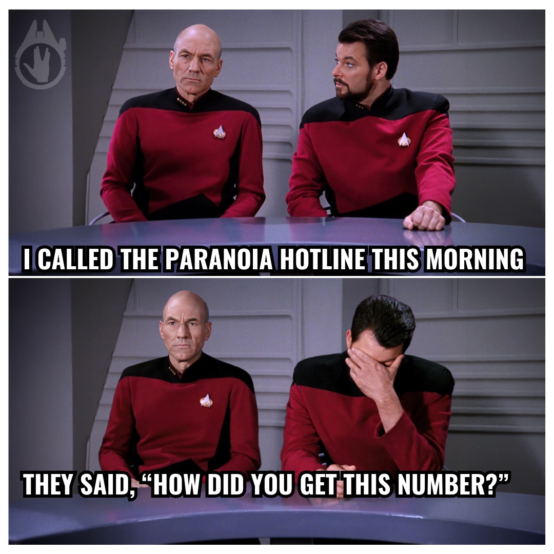 The Millennium - #StarTrek #TNG #Picard #paranoia #Hotline | Facebook