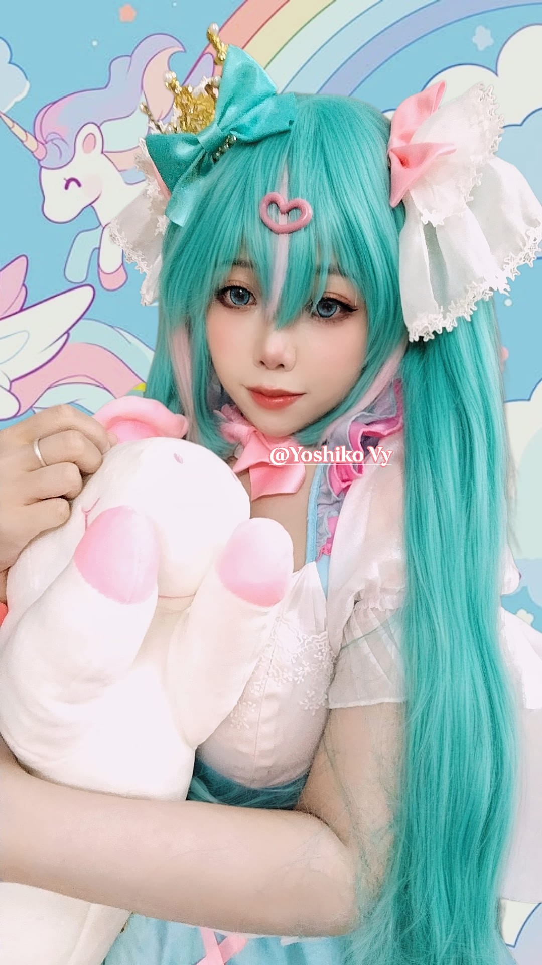 Ribbons for All Mikus are Canon meet up with Hatsune Miku theme