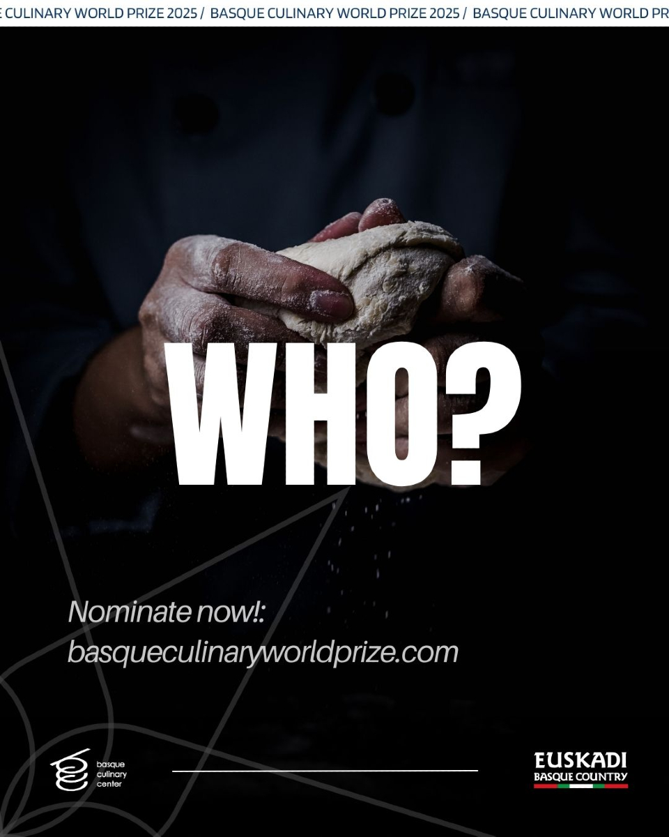 Basque - Nominatios for the Basque Culinary World Prize 2025 are now ...