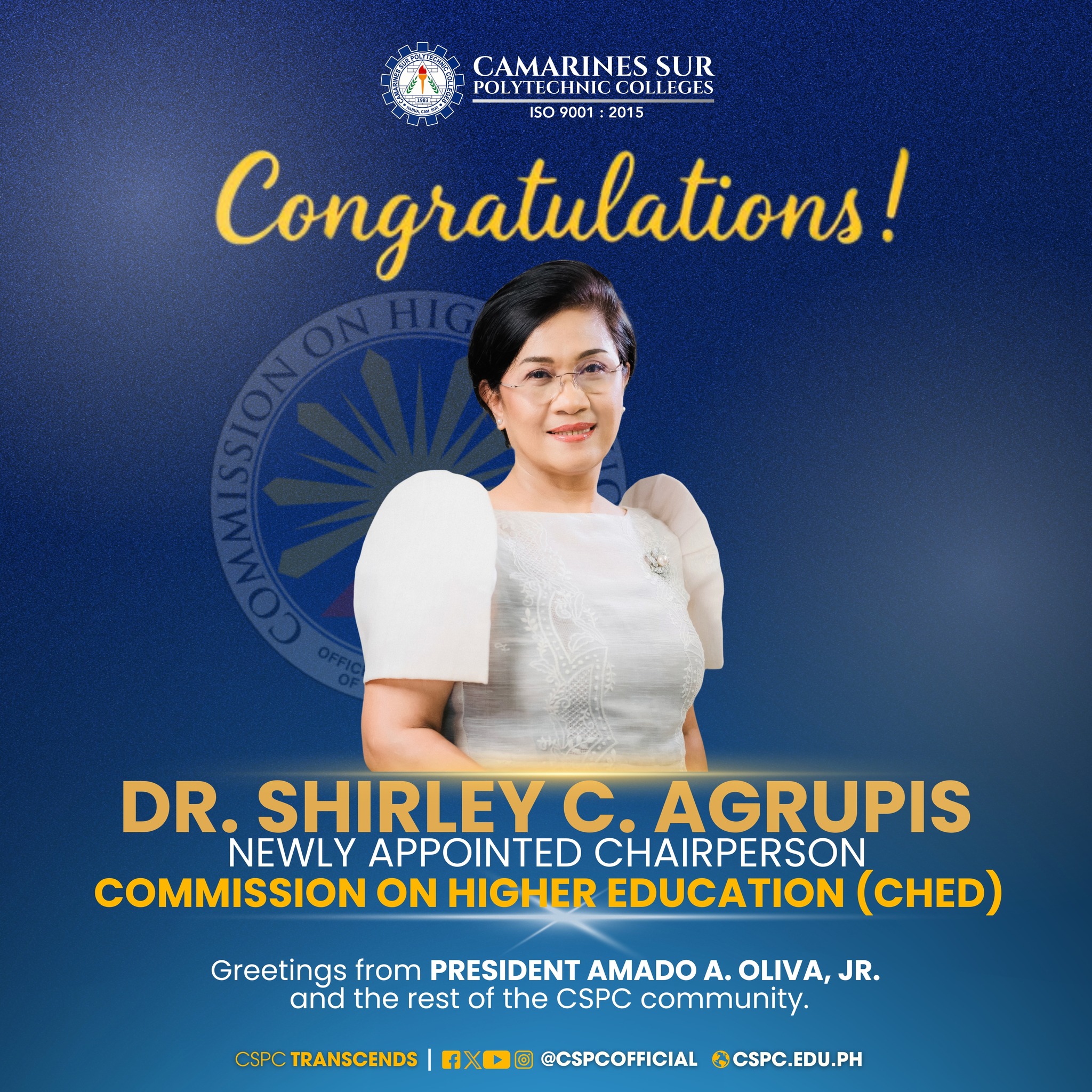 Camarines Sur Polytechnic Colleges - The CSPC 341st NROTC Unit ...