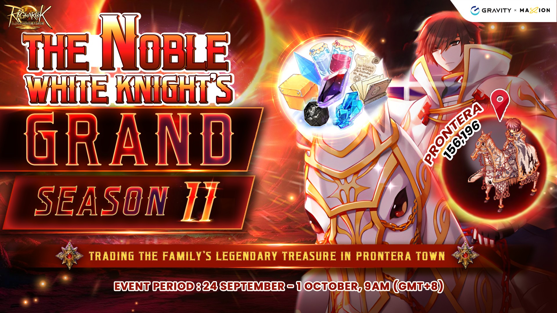 Ragnarok - 🎉Your favorite White Knight has once again arrived in ...