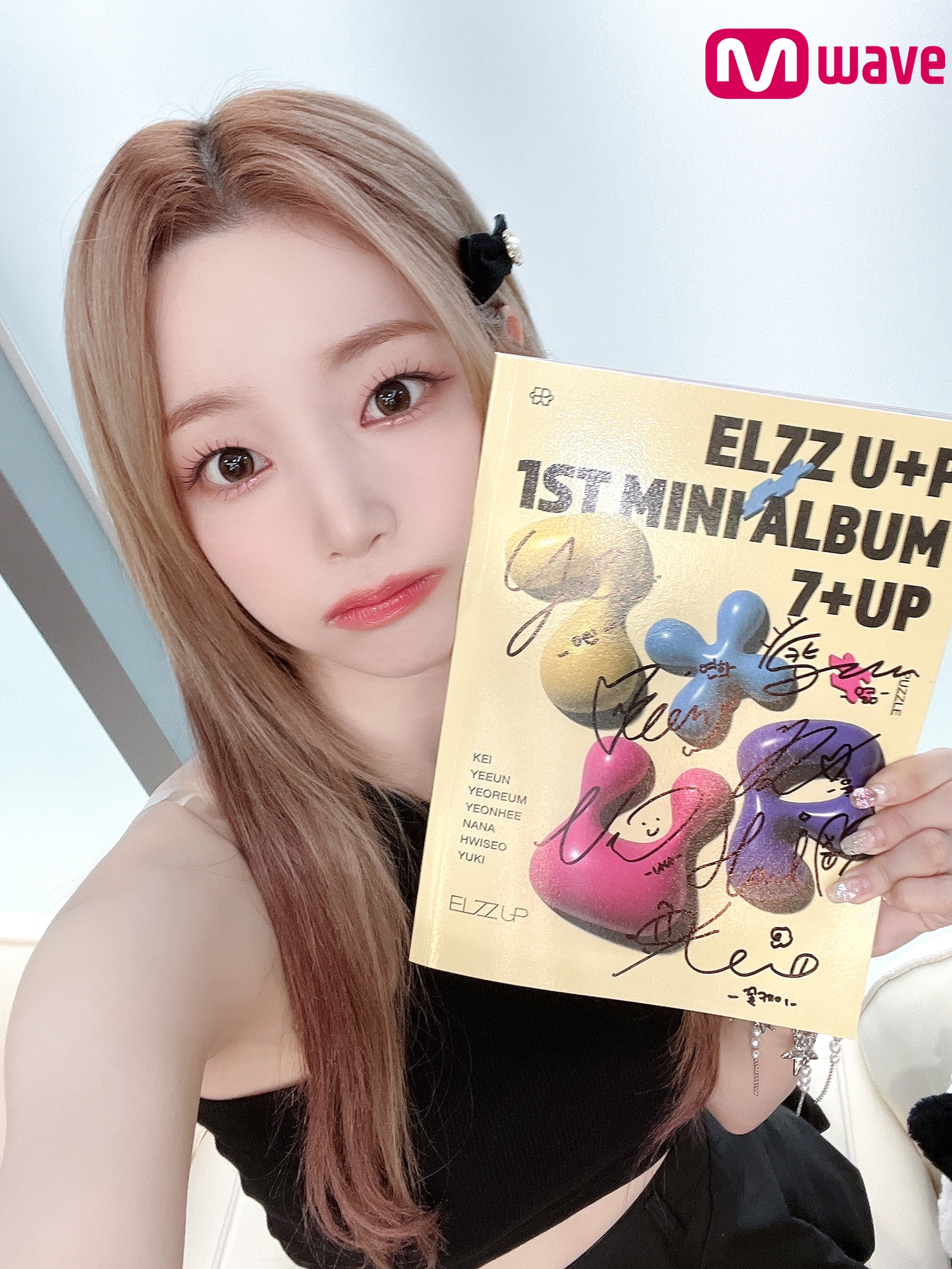 EL7ZUP Mwave サイン入りアルバム(特典ユキ) Mwave shop] #EL7ZUP Selfie for EL7Z U📷 📍Sales Period : ~ OCT 10