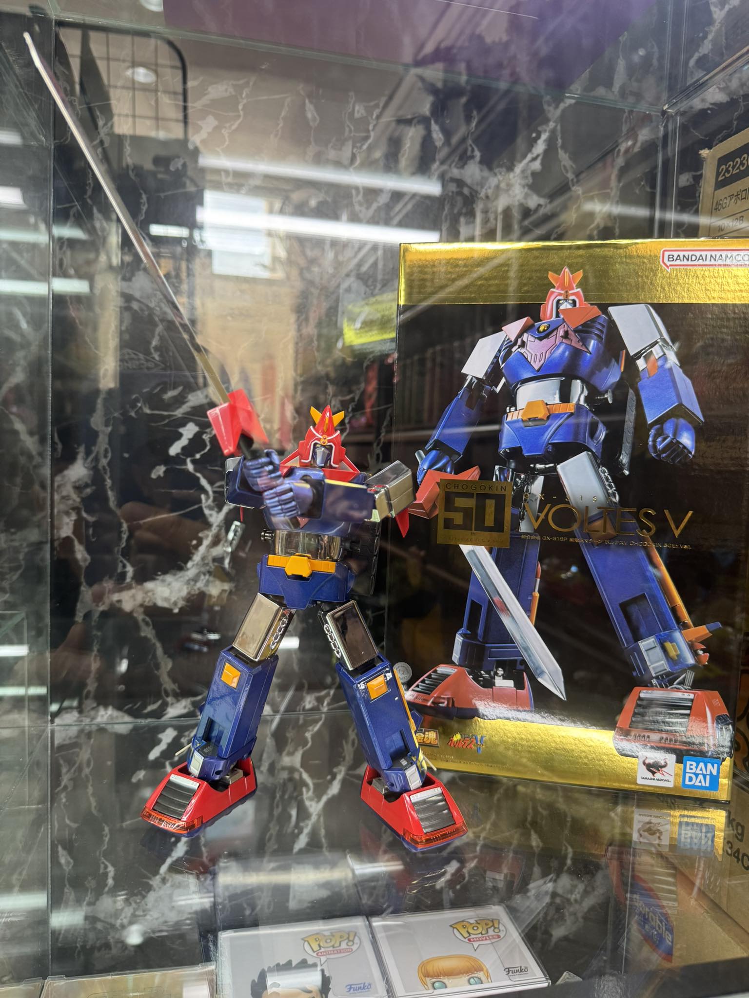 Voltes V Chogokin GT-10 die-cast figure for sale