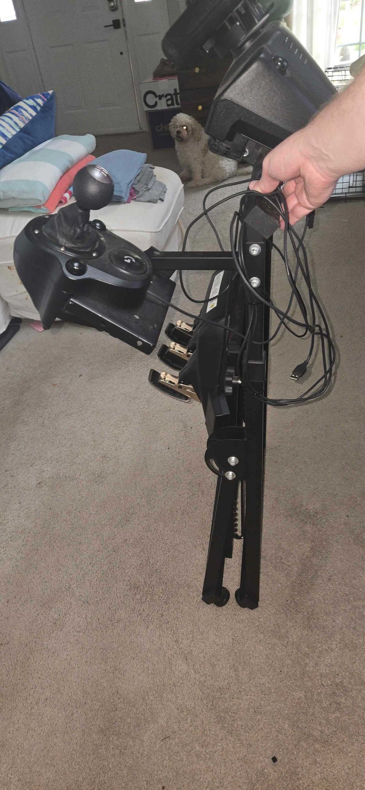 Logitech G29 Sim Racing Rig Upgraded - Controllers & Attachments ...