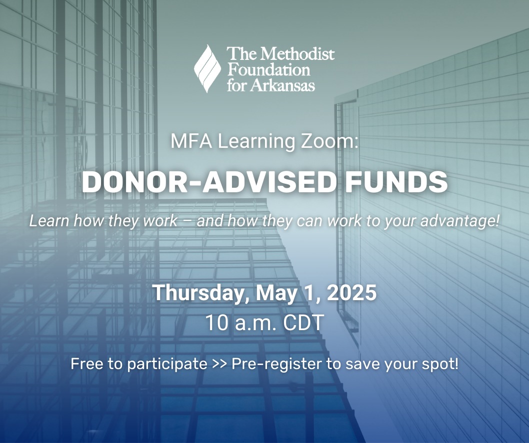 Creating a... - The Methodist Foundation for Arkansas | Facebook