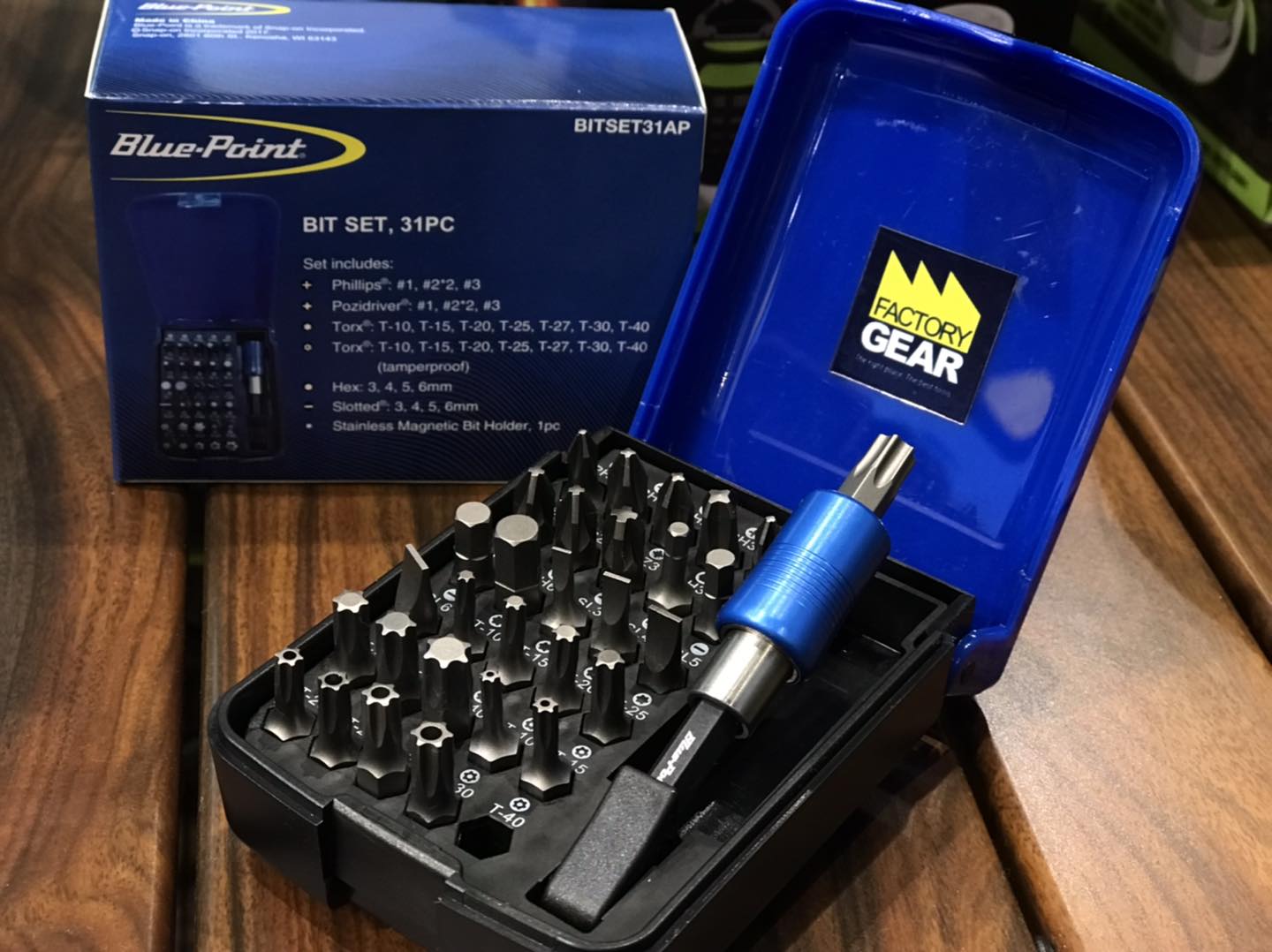 Gear Garage - Blue-Point Bit set 31pc.ของมาเเล้วมาไวไป... | Facebook