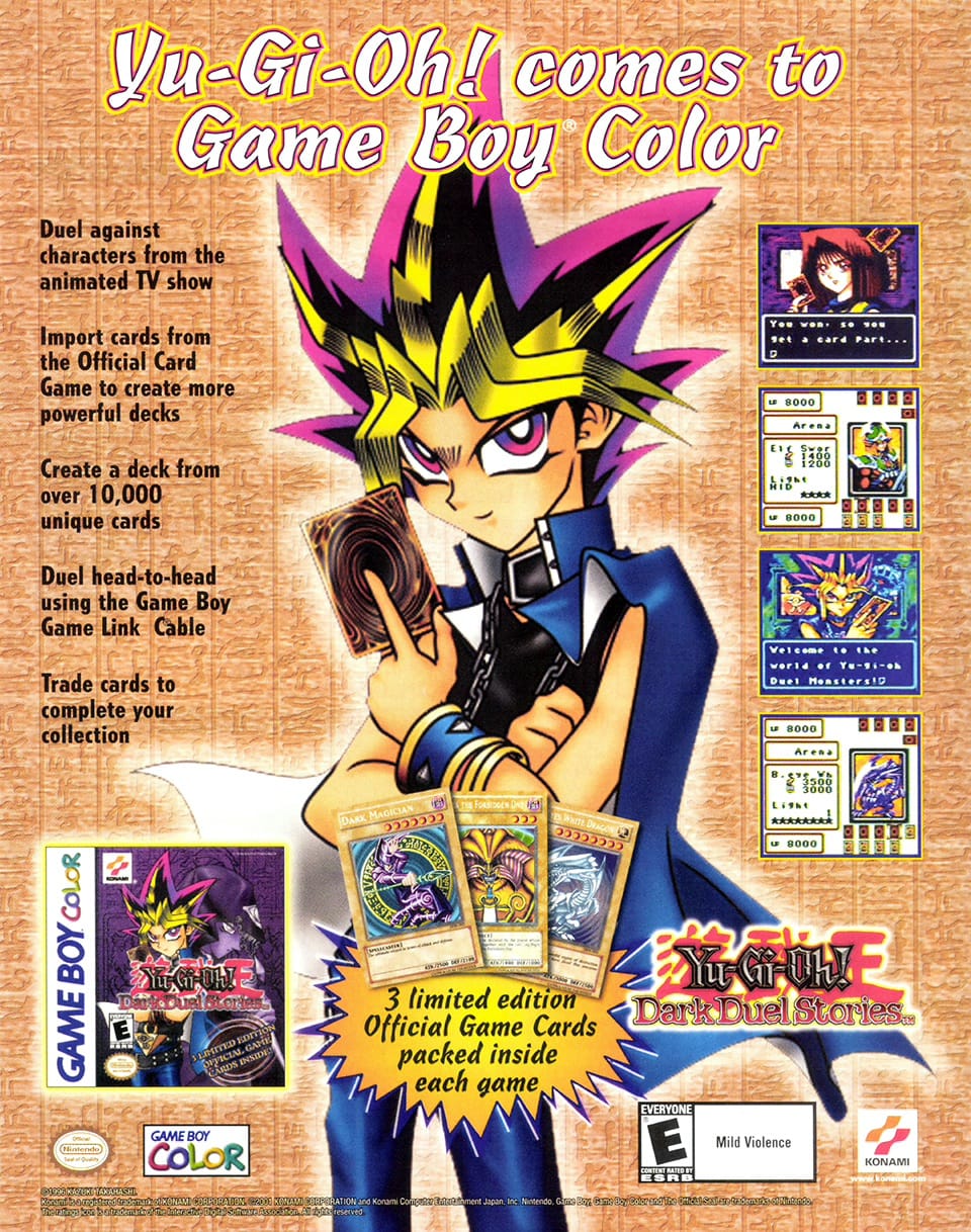 yugioh dark duel stories cards Yu-Gi-Oh - GameBoy Color - Pre-Owned - In Box w/ Manual Salamandra (Dark Duel Stories) [DDS-006]