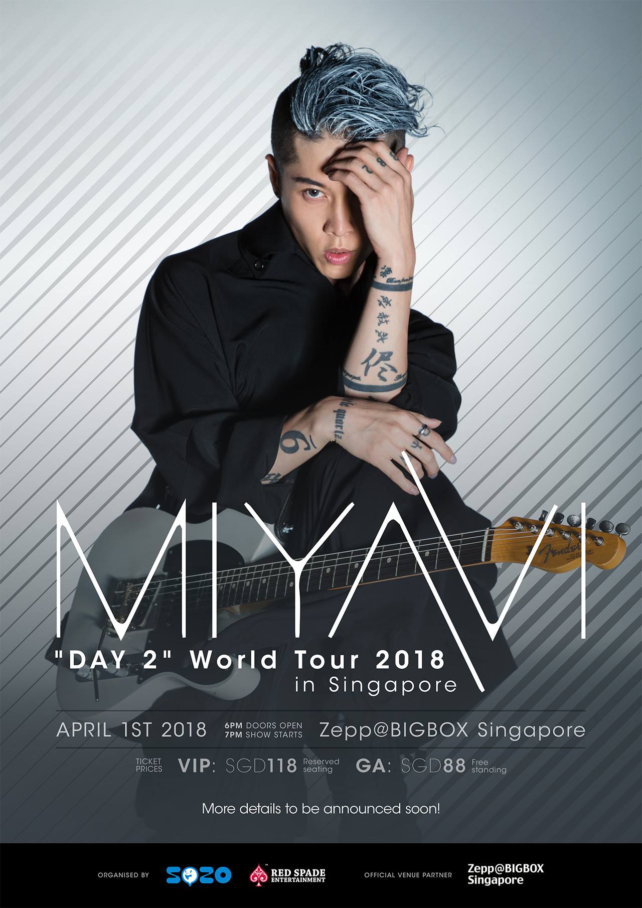 MIYAVISG Whoa! MIYAVI as Byakuya ! Catch this talented artiste in