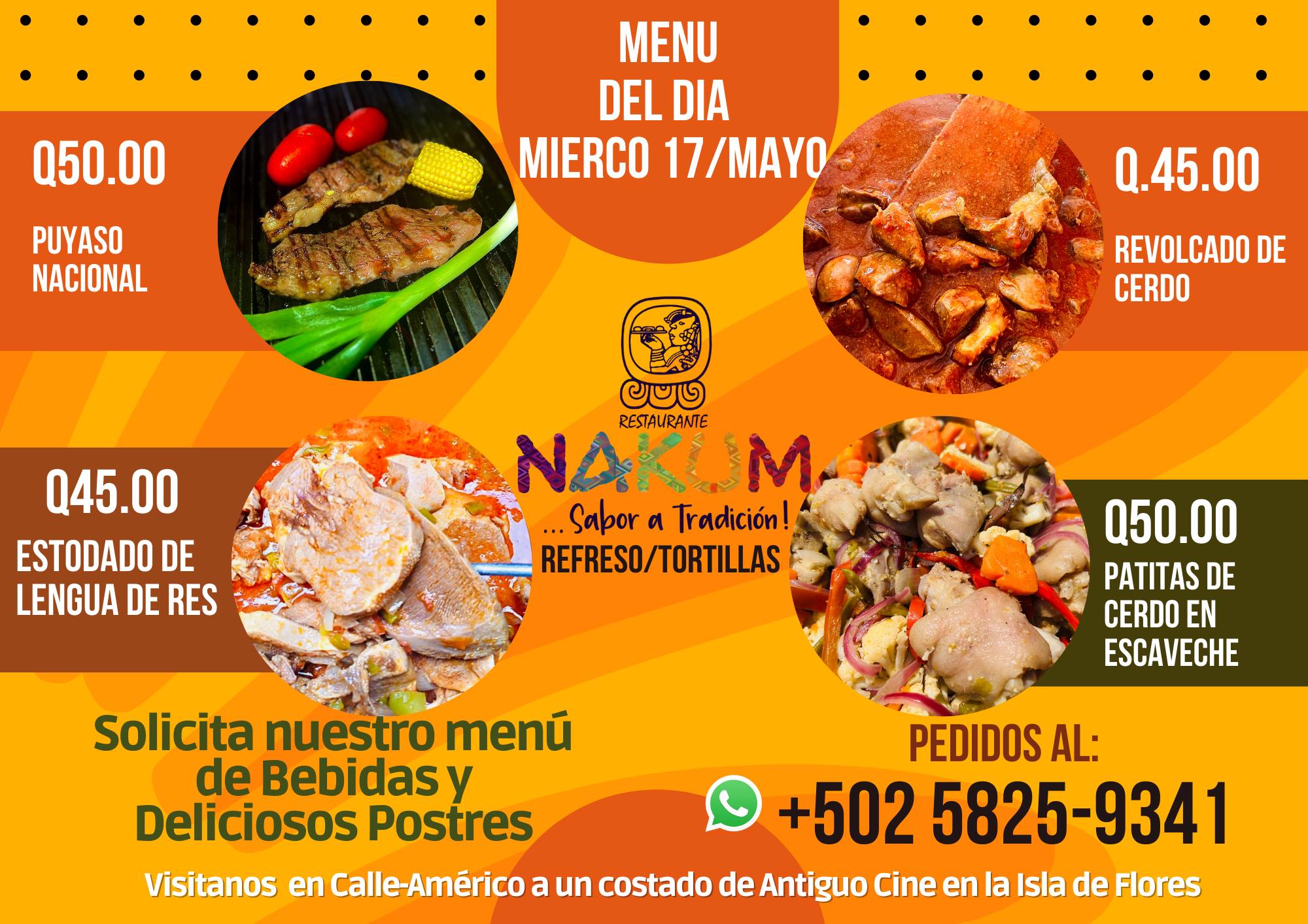 Restaurante - 🧑‍🍳 Porque en Restaurante NAKUM 🙌 nos gusta consentirte 😀 ...