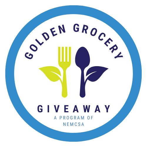 Below is a FULL monthly schedule for NEMCSA's Golden Grocery Giveaway ...