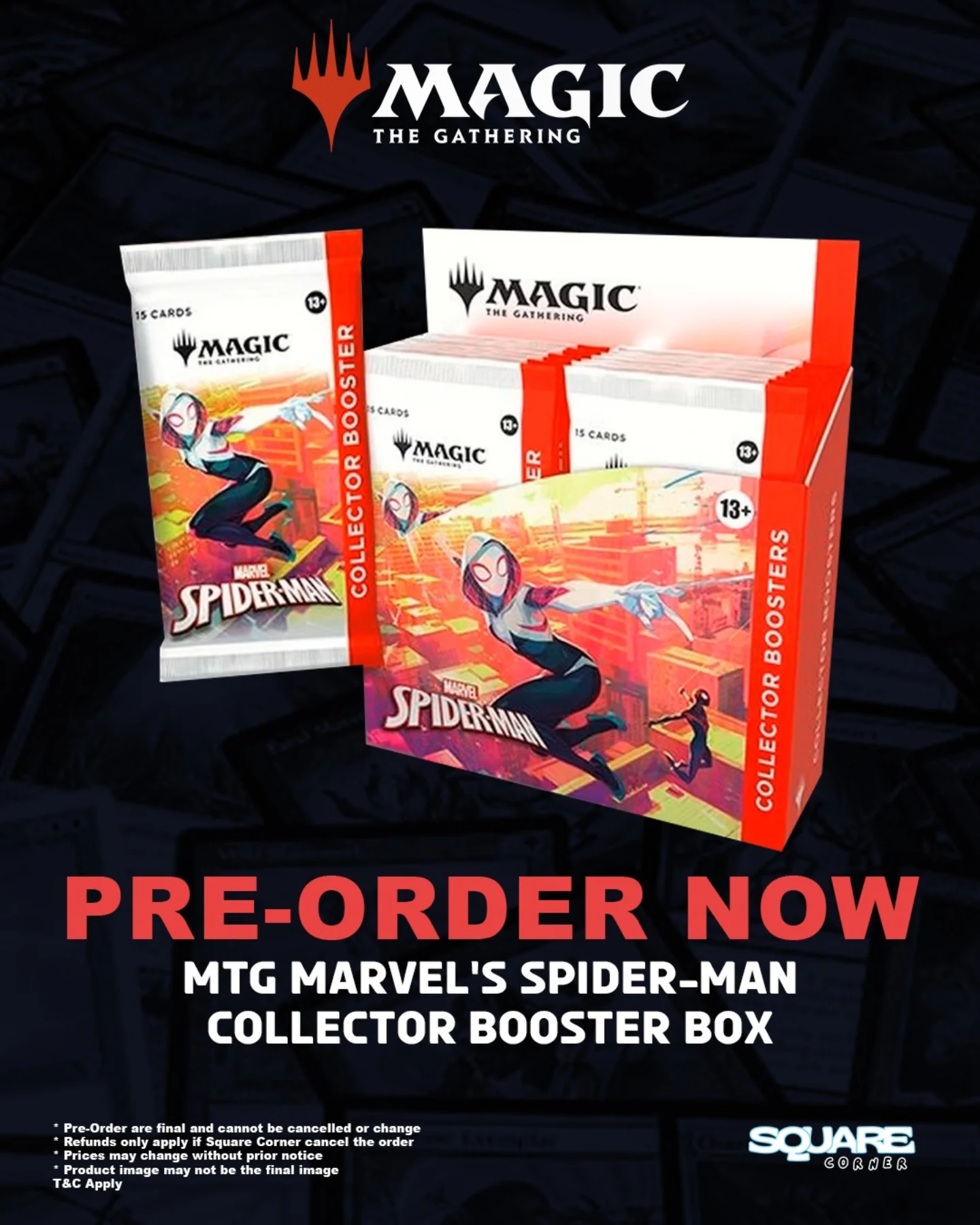 spider man magic the gathering collector booster box msrp  Display Spider-Man (EN)  Magic: 15 Magic Eyo SC Fam, Pre Order