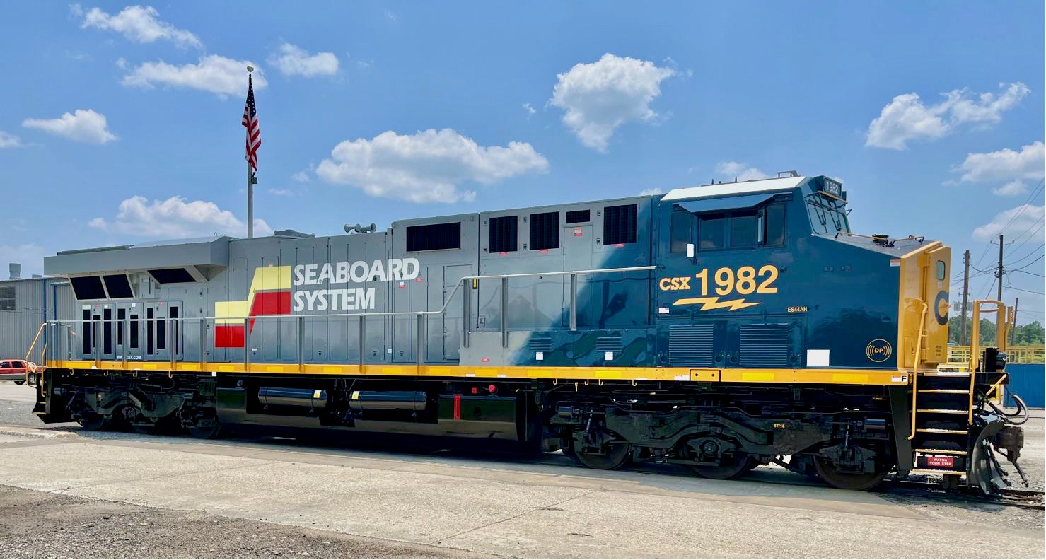 G&W Heritage Whisker Stripe Scheme on Former CSX Locomotive