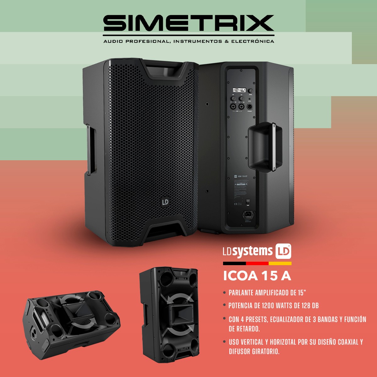 Simetrix Perú - ‼️Simetrix Perú INCREIBLE PARLANTE ACTIVO...