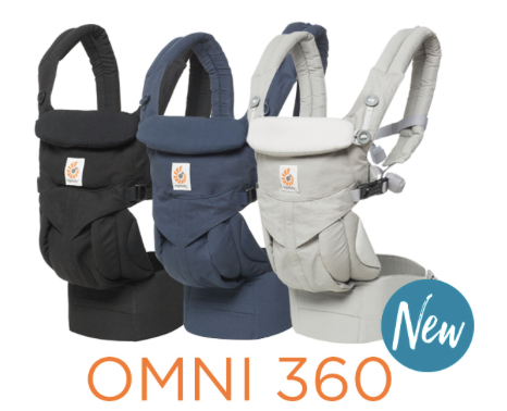 Omni 360. Is. Here!!!! The all-in-one, birth to toddler carrier