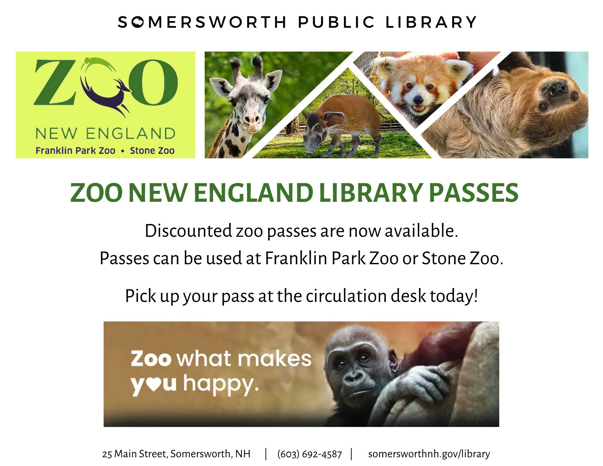 The library now offers... - Somersworth Public Library