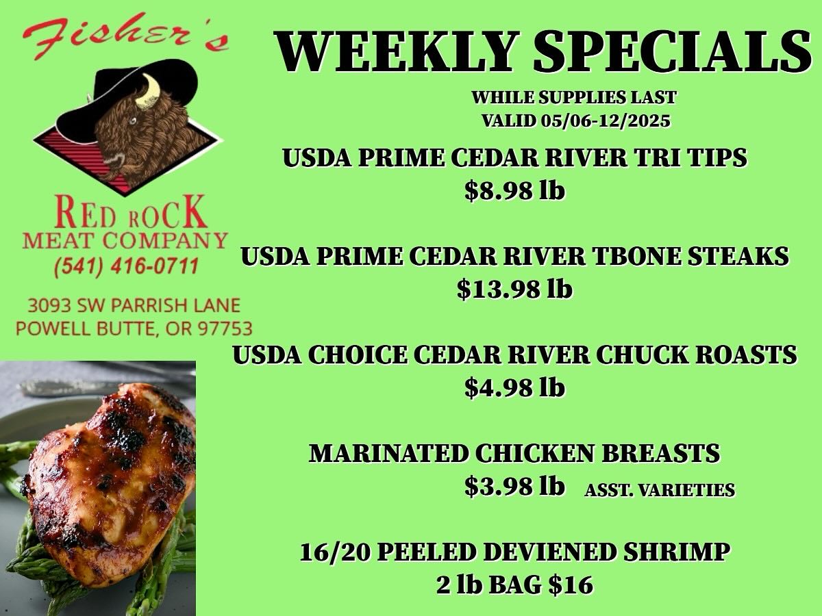 Fisher’s Red Rock Meat Co | Powell Butte OR