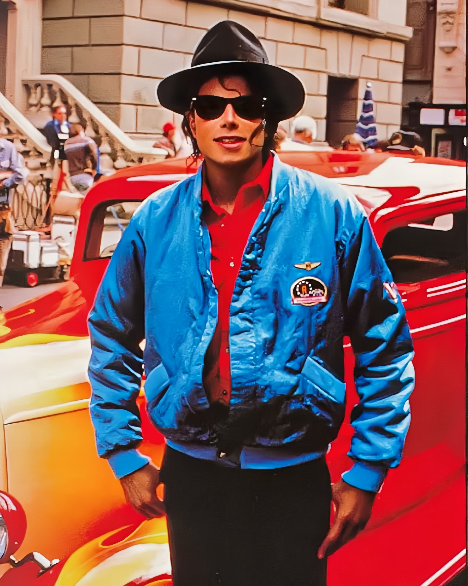 MJ - 🚗 Michael Jackson Drippin’ Retro Cool 😎🎩 | Street Style Meets Pop ...