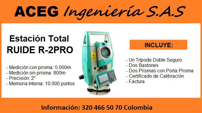 Nivel Ruide RL - C32 Incluye... - Aceg Ingeniería SAS | Facebook