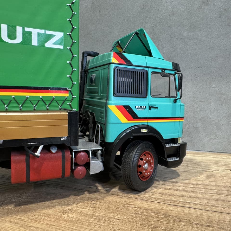From Michael Lütge : Magirus Deutz 1:24 scale Send your Italeri