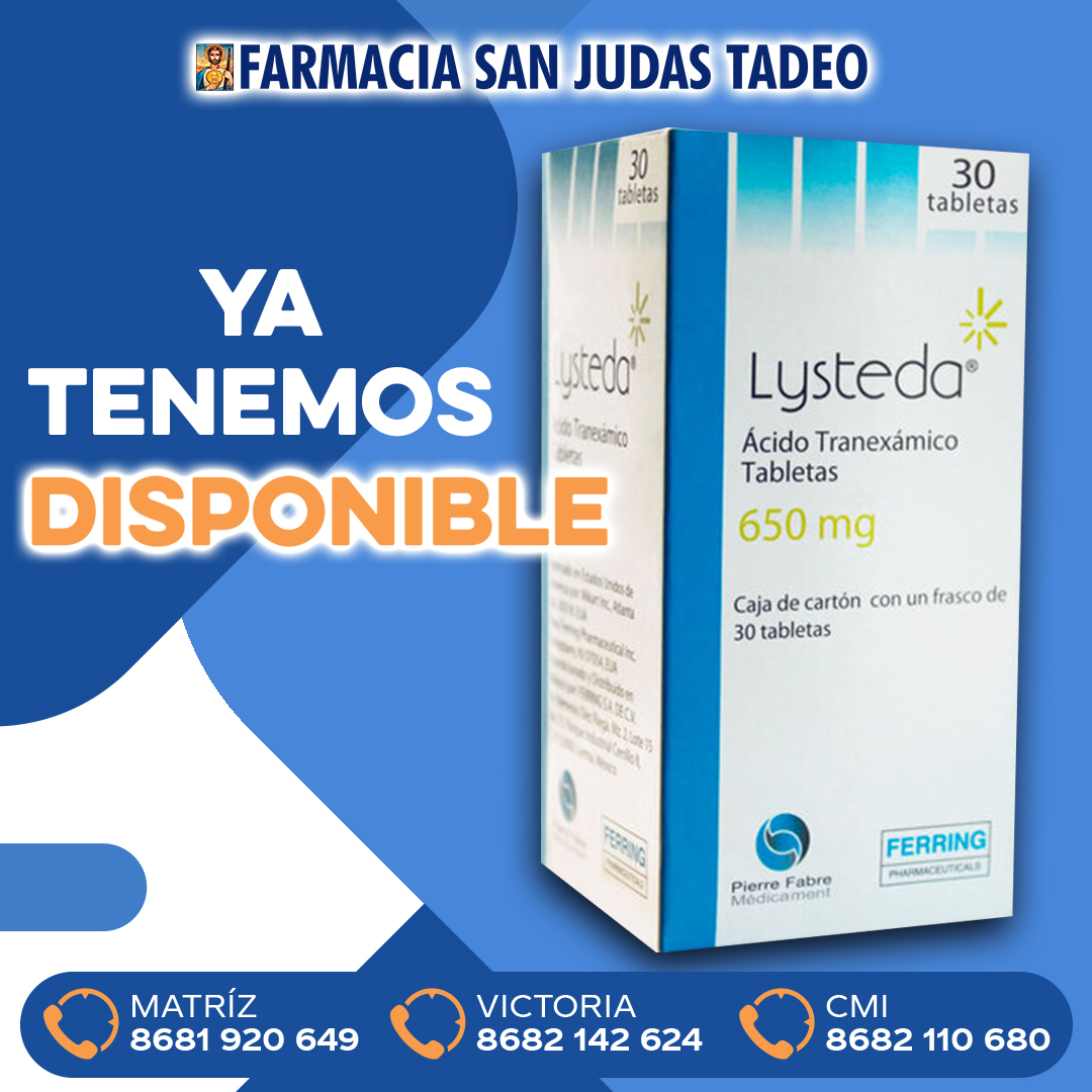 ¡Ya tenemos disponible LYTEDA!... - Farmacia San Judas Tadeo