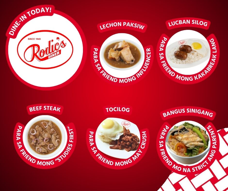Rodic's Diner - THE SUGGESTED BARKADA 